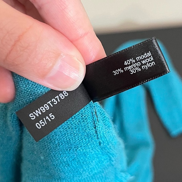 The Limited Wrap Front Merino Blend Sweater - Picture 8 of 11